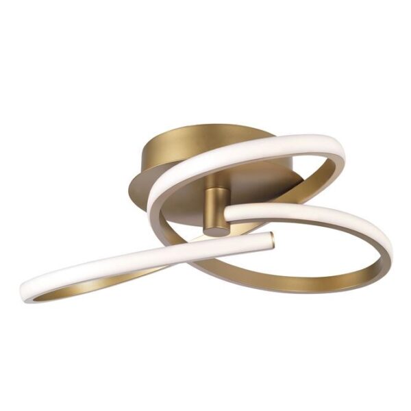 Φωτιστικό οροφής αλουμίνιο Brass gold-Fusion-Nova Luce