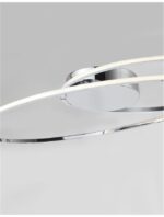 ΦΩΤΙΣΤΙΚΟ ΟΡΟΦΗΣ LED VIAREGGIO CHROME ΤΗΣ ΕΤΑΙΡΕΙΑΣ NOVA LUCE