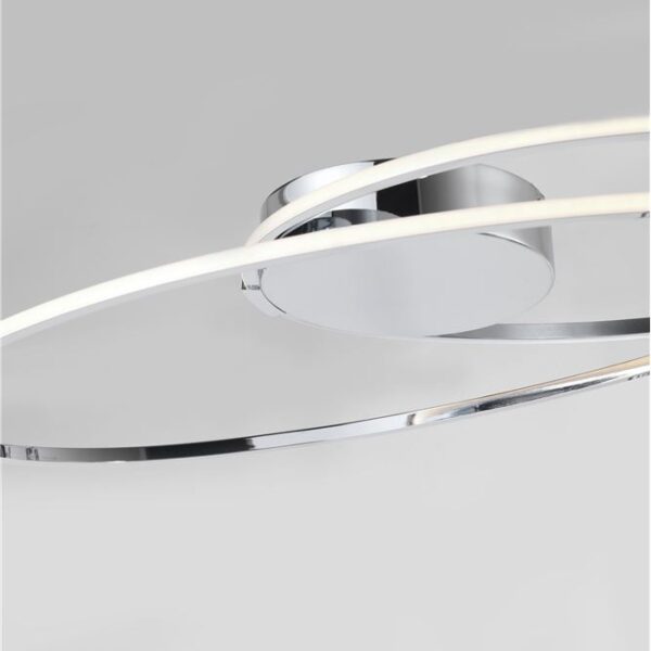 ΦΩΤΙΣΤΙΚΟ ΟΡΟΦΗΣ LED VIAREGGIO CHROME ΤΗΣ ΕΤΑΙΡΕΙΑΣ NOVA LUCE