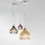 Μοντέρνο Φωτιστικό Sylcom Με Γυαλί Murano