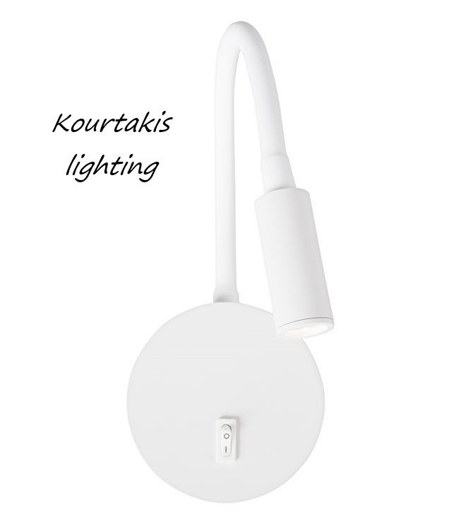 images Spot led τοίχου - αλουμίνιο - adjustable - Jaco - Nova Luce