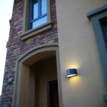 Επίτοιχο Φωτιστικό Lutec Bonn Στεγανό Εξωτερικού Χώρου από Χυτό Αλουμίνιο Ανθρακί σε δύο Εκδόσεις