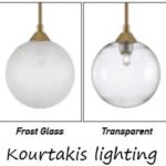 Κρεμαστό μοντέρνο φωτιστικό δωδεκάφωτο γυάλινο_Luma