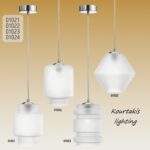 φωτιστικό γυάλινο κρεμαστό μονόφωτο Luma