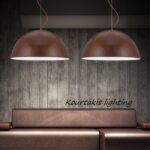 καμπάνα φωτιστικό luma_μοντέρνο μεταλλικό κρεμαστό