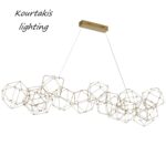 φωτιστικό led κρεμαστό μεταλλικό - nebula - Nova Luce