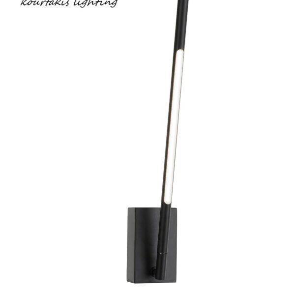 Φωτιστικό τοίχου led RACCIO - μαύρο - Nova Luce