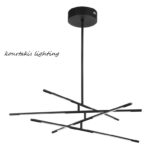 Φωτιστικό οροφής - Μαυρο - RACCIO - Nova Luce
