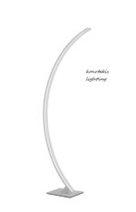 Φωτιστικό δαπέδου - Led - Λευκό - BRETON - Nova luce