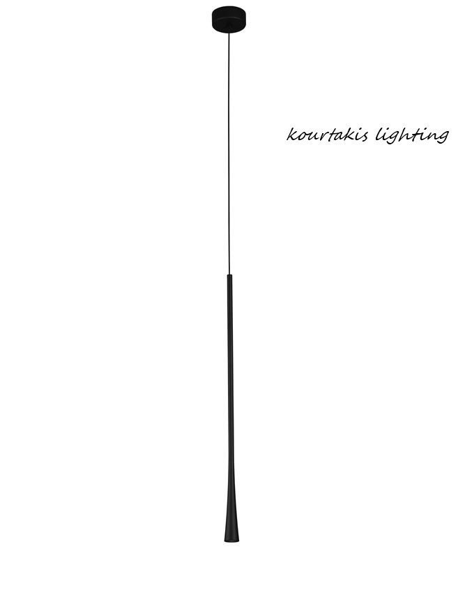 Κρεμαστό φωτιστικό - Μαύρο - GOCCIO - Nova Luce