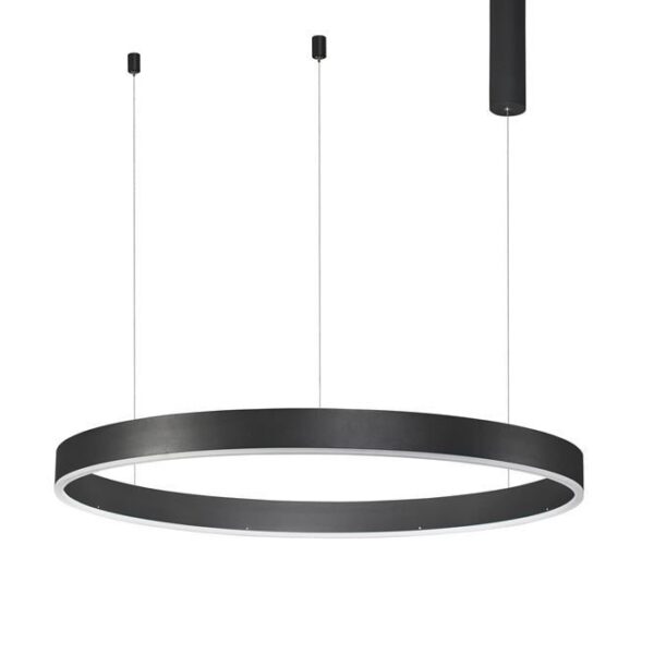 Κρεμαστό φωτιστικό D:100 - Μαύρο - MOTIF - Nova Luce