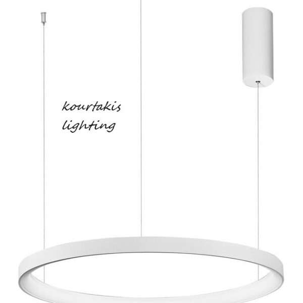 Κρεμαστό φωτιστικό - Λευκό - PERTINO - Nova Luce D58