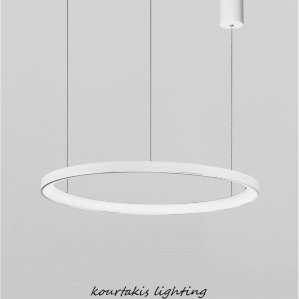 Κρεμαστό φωτιστικό - Λευκό - PERTINO - Nova Luce D58