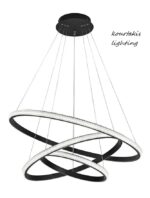 Κρεμαστό φωτιστικό οροφής - NAGER - Nova Luce - 3 δαχτυλίδια