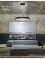Έξυπνο κρεμαστό φωτιστικό - RANDO SMART - Nova Luce - Μαύρο