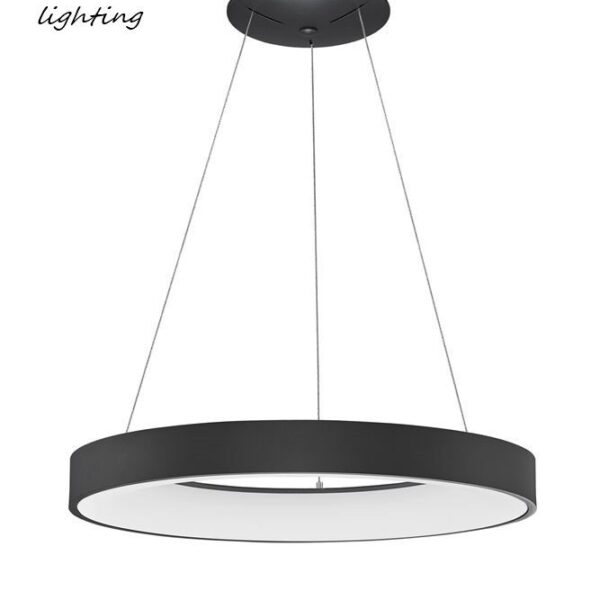 Κρεμαστό φωτιστικό οροφής - RANDO THIN  - Nova Luce  - Μαύρο