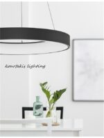 Κρεμαστό φωτιστικό οροφής - RANDO THIN  - Nova Luce  - 4000K