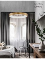 Κρεμαστό φωτιστικό οροφής - RANDO THIN  - Nova Luce  - Χρυσό