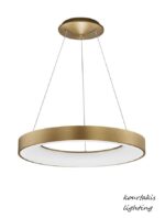 Κρεμαστό φωτιστικό οροφής - RANDO THIN  - Nova Luce  - Χρυσό