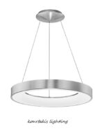 Κρεμαστό φωτιστικό οροφής - RANDO THIN  - Nova Luce  - Ασημένιο