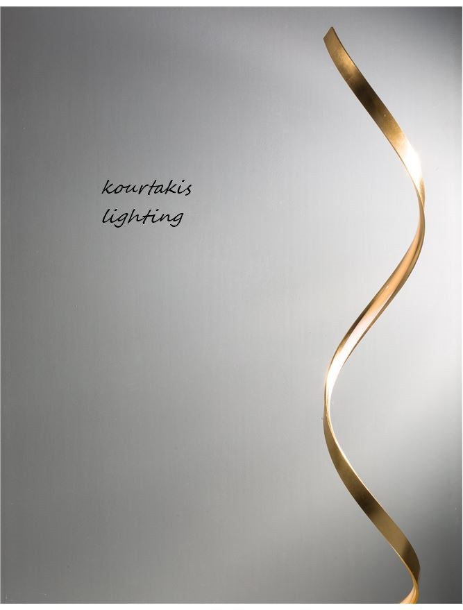 Φωτιστικό Δαπέδου - Χρυσό - LEON - Nova Luce