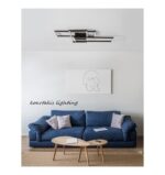 Φωτιστικό οροφής led BILBAO - Nova Luce - Μαύρο