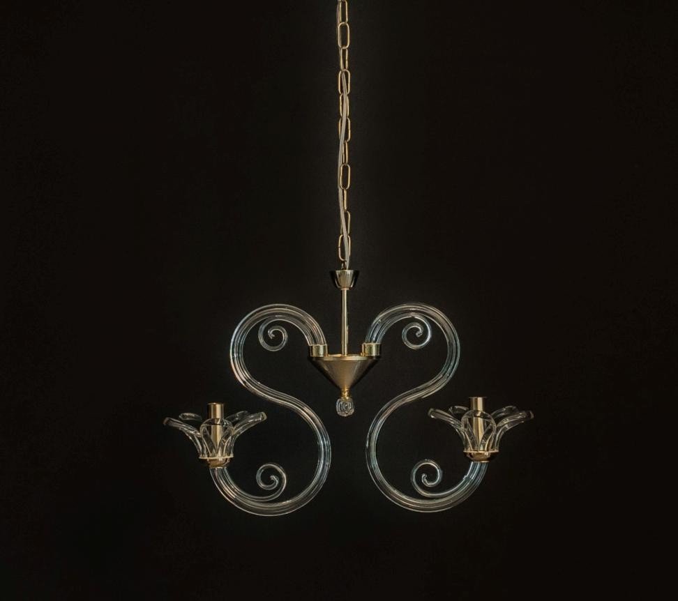 Κρεμαστό Φωτιστικό Κρυστάλλινο