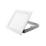Led Πάνελ Οροφής 20Watt Τετράγωνο Slim Χωνευτό Ή Με Εξωτερικό Πλαίσιο