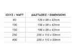Μεταλλικό τροφοδοτικό Led 12VDC - Image 5