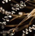 Φωτιστικό Κρεμαστό Με Κρύσταλλα - Image 2