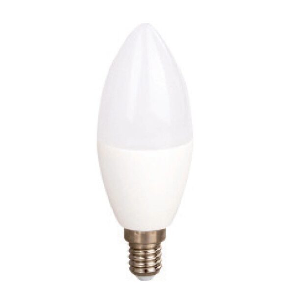 Led Λάμπα Ε14 7Watt Κεράκι Candle Pro 620Lumen Φυσικό Λευκό 4000Κ