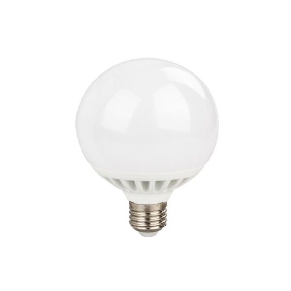 Led Λάμπα Ε27 13Watt Γλομπέ Globe Basic 1240Lumen Ψυχρό Λευκό 6000Κ