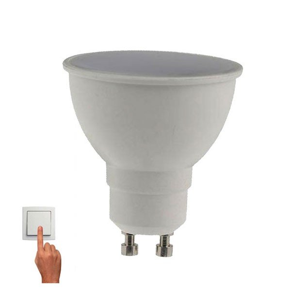 Led Λάμπα GU10 5Watt 390Lumen Φυσικό Λευκό 4000Κ Step Dimmable