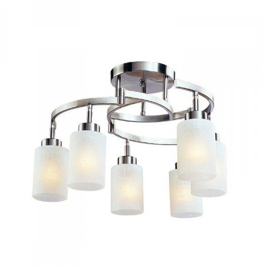 Φωτιστικό Οροφής Μέταλλο & Γυαλί