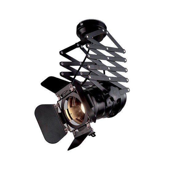 Φωτιστικό Οροφής Από Μέταλλο Μαύρο