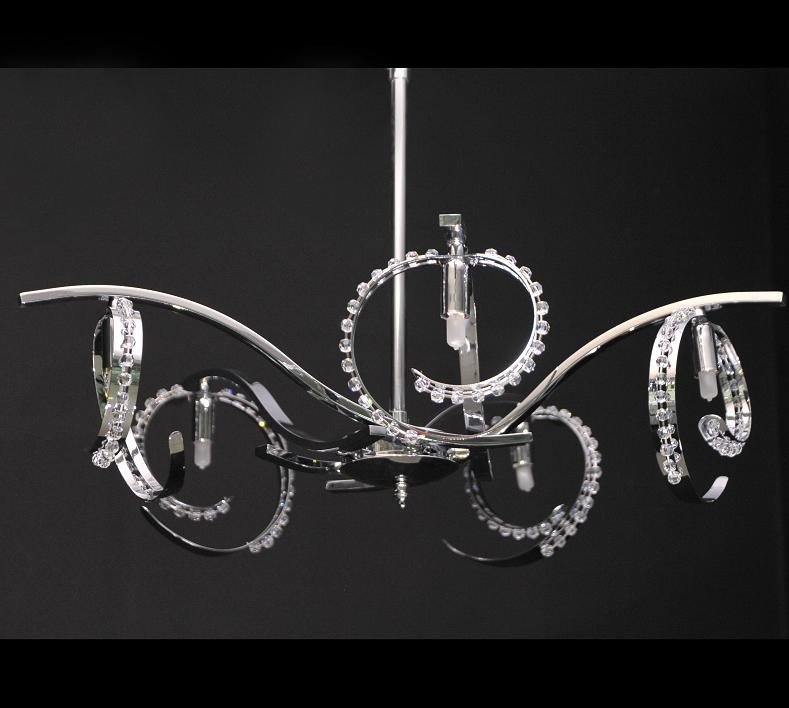 Φωτιστικό Σαλονιού Με Κρύσταλλα