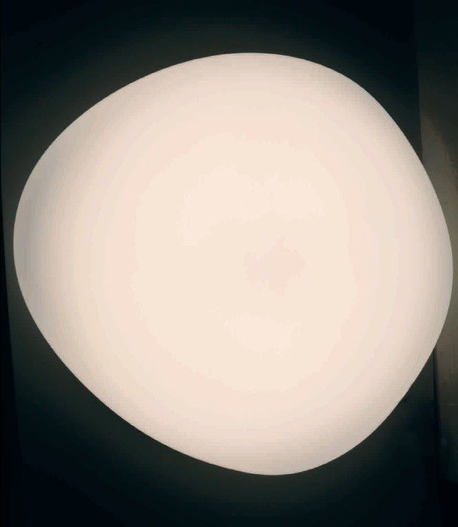 ACA Lighting LED Λευκή Πλαφονιέρα Μοντέρνα Οροφής σε Δύο Εκδόσεις