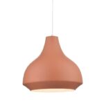 ACA Lighting Μοντέρνο Μονόφωτο Μεταλλικό Κρεμαστό σε Πολλά Χρώματα