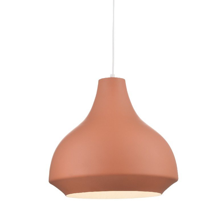 ACA Lighting Μοντέρνο Μονόφωτο Μεταλλικό Κρεμαστό σε Πολλά Χρώματα