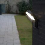 LED Φωτιστικό Επίτοιχο Εξωτερικού Χώρου 14Watt από Αλουμίνιο Lutec Meridian