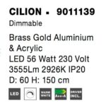 Φωτιστικό οροφης nova 9011139 CILION - Image 2