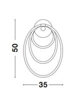Φωτιστικό τοιχου nova 9082091 CERELIA - Image 6