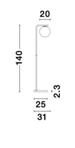 Φωτιστικό Δαπεδου nova 9136702 ALVAREZ - Image 3