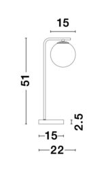 Φωτιστικό επιτραπεζιο nova 9185361 ALVAREZ - Image 9