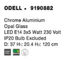 Φωτιστικό οροφης nova  9190882 ODELL - Image 3