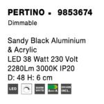 Πλαφωνιέρα οροφης 9853674 PERTINO - Image 4