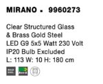 Φωτιστικό οροφης nova 9960273 MIRANO - Image 2