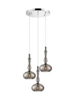 Μοντέρνο Κρεμαστό Φωτιστικό Τριφώτο luma