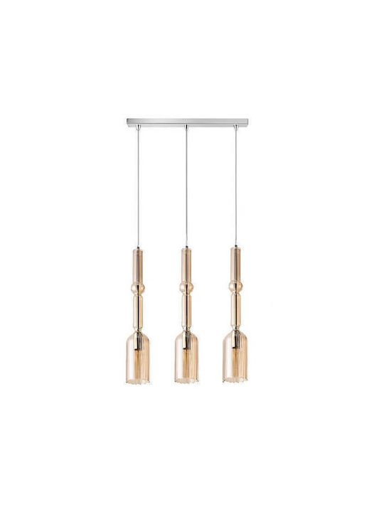 Κρεμαστό πολύφωτο φωτιστικό Luma σε ράγα 01292 - Image 1