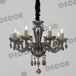Πολύφωτο Aca Lighting  BLK82048PSGC